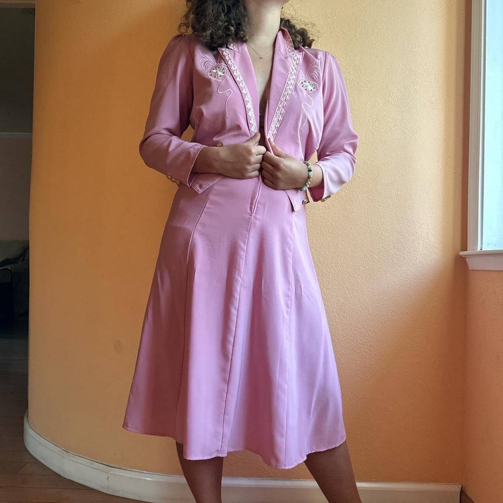 Vintage 90s Barbie Pink two piece set